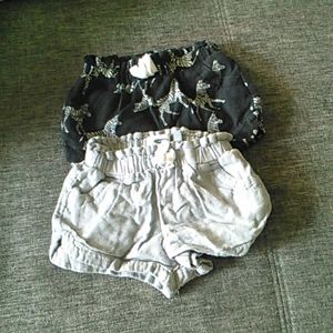 Baby girl shorts set